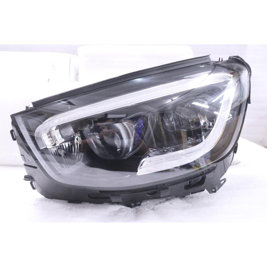 30-201☆美品☆後期 LED X253 ベンツ GLCクラス☆左ヘッドライト A253 