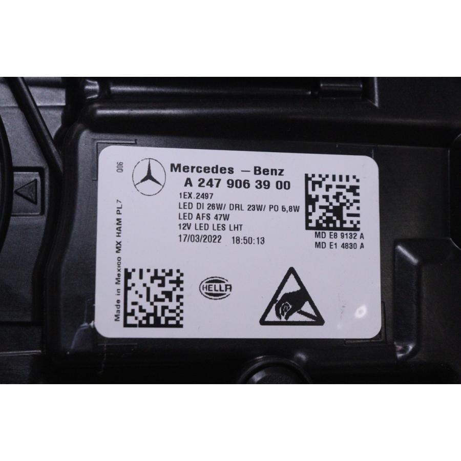 30-484☆美品☆LED X247 ベンツ GLB☆左ヘッドライト A 247 906 39 00