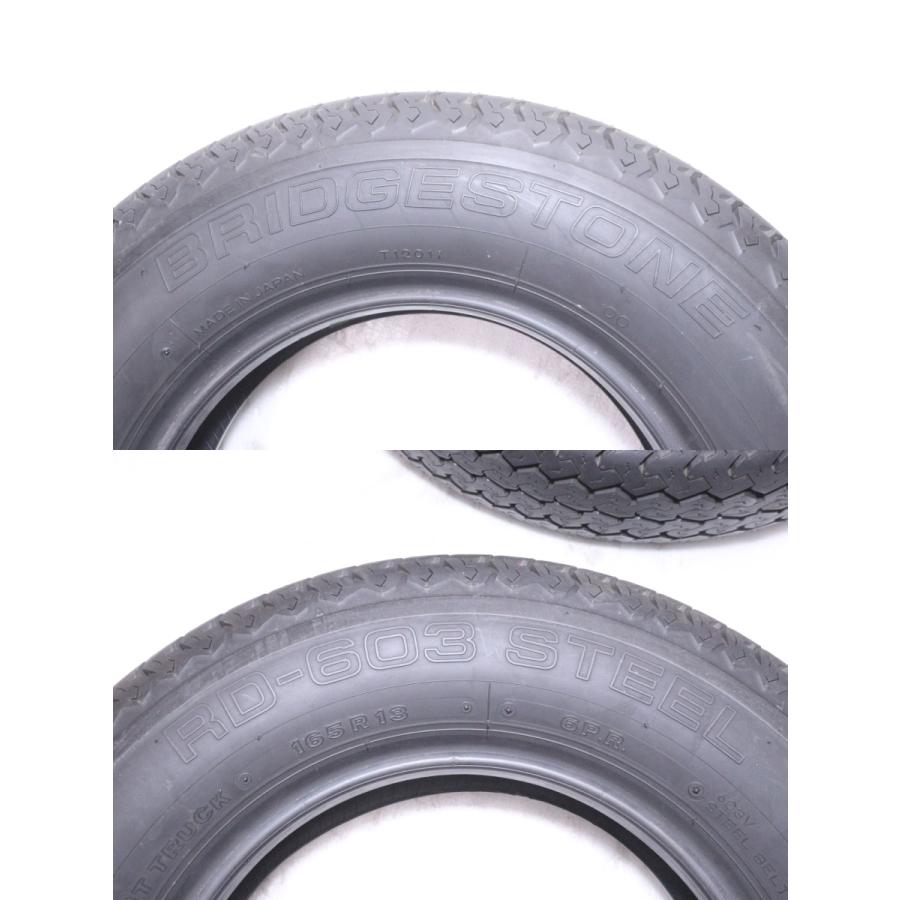 30-988☆BRIDGESTONE RD-603 STEEL タイヤ4本セット 2022年16週/2022年 