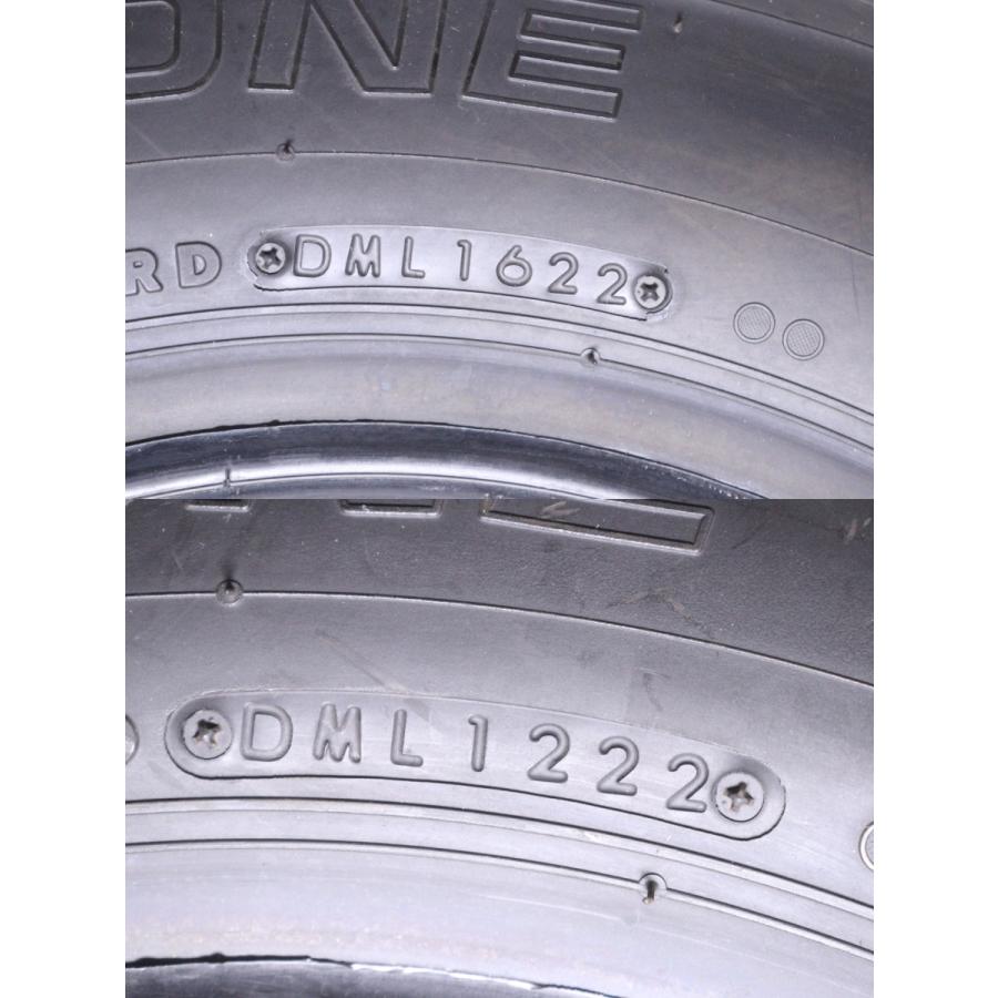 30-988☆BRIDGESTONE RD-603 STEEL タイヤ4本セット 2022年16週/2022年 