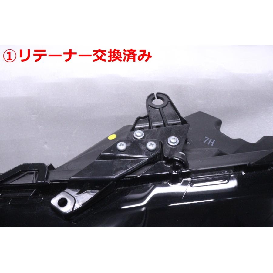 32-1117☆美品☆LED MXUA80 ハリアー☆左ヘッドライト KOITO 48-233 打
