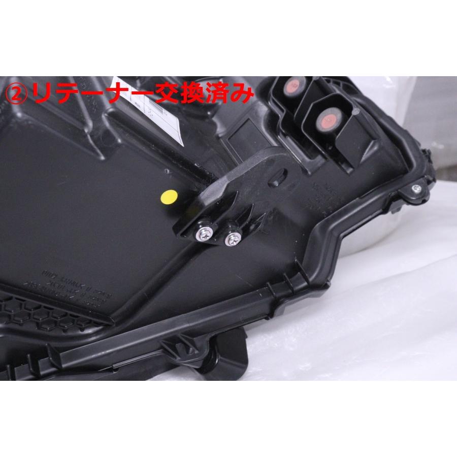 32-1117☆美品☆LED MXUA80 ハリアー☆左ヘッドライト KOITO 48-233 打