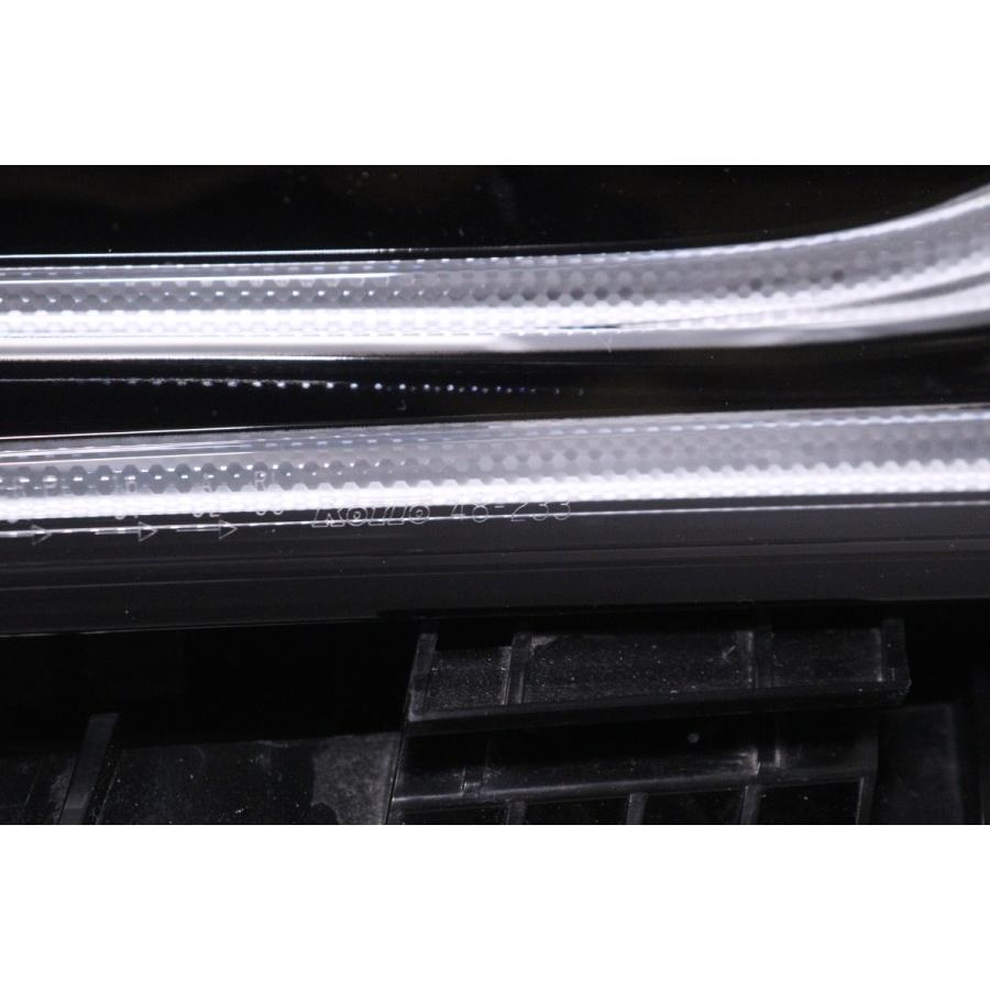 32-1117☆美品☆LED MXUA80 ハリアー☆左ヘッドライト KOITO 48-233 打