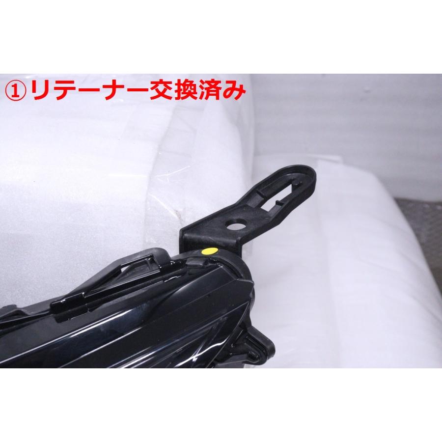 32-2095☆美品☆LED MXUA80 ハリアー☆左ヘッドライト KOITO 48-233 打