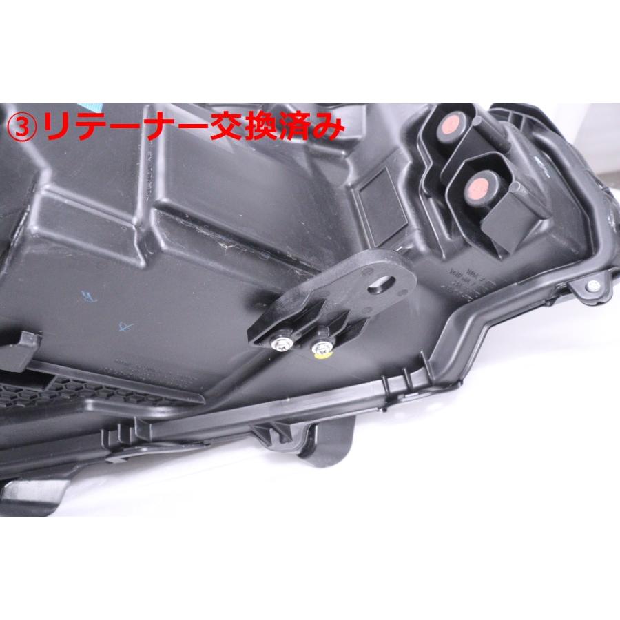 32-2095☆美品☆LED MXUA80 ハリアー☆左ヘッドライト KOITO 48-233 打