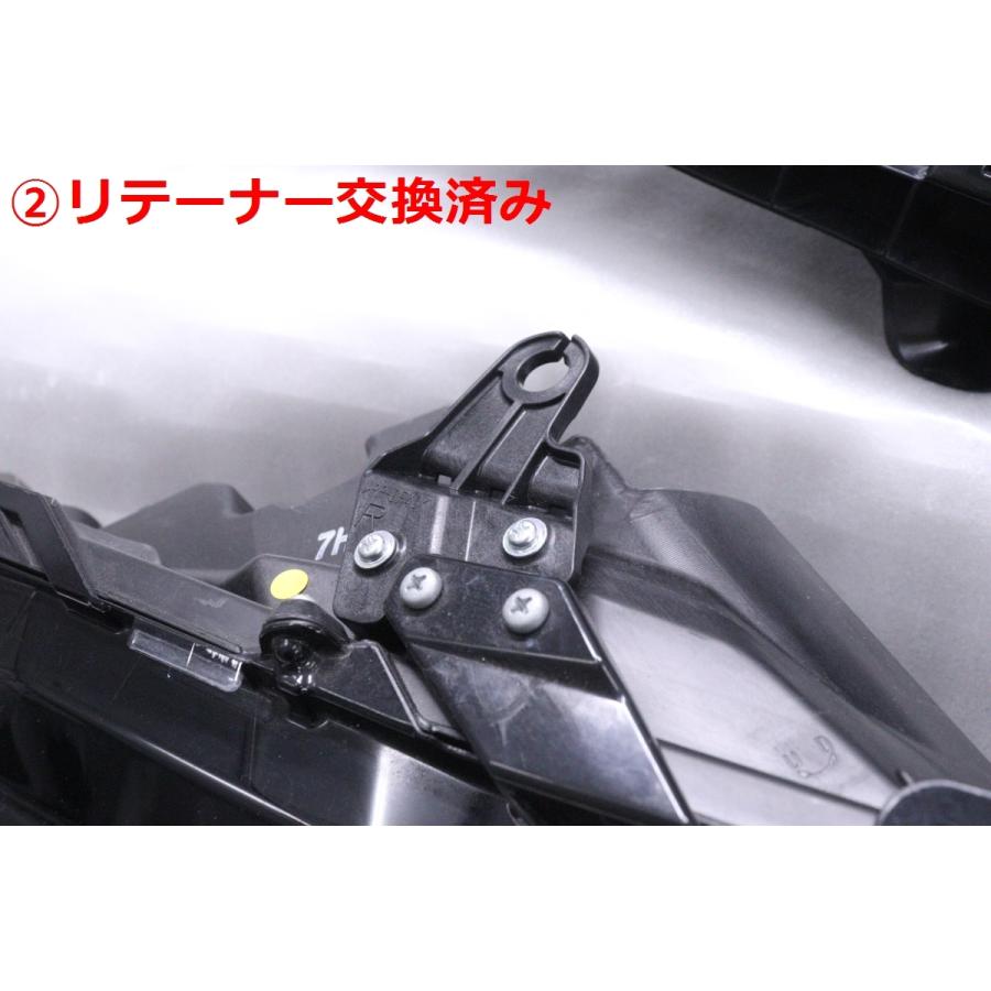 33-1135☆美品 LED MXUA80 ハリアー HV☆左右ヘッドライト G Z KOITO