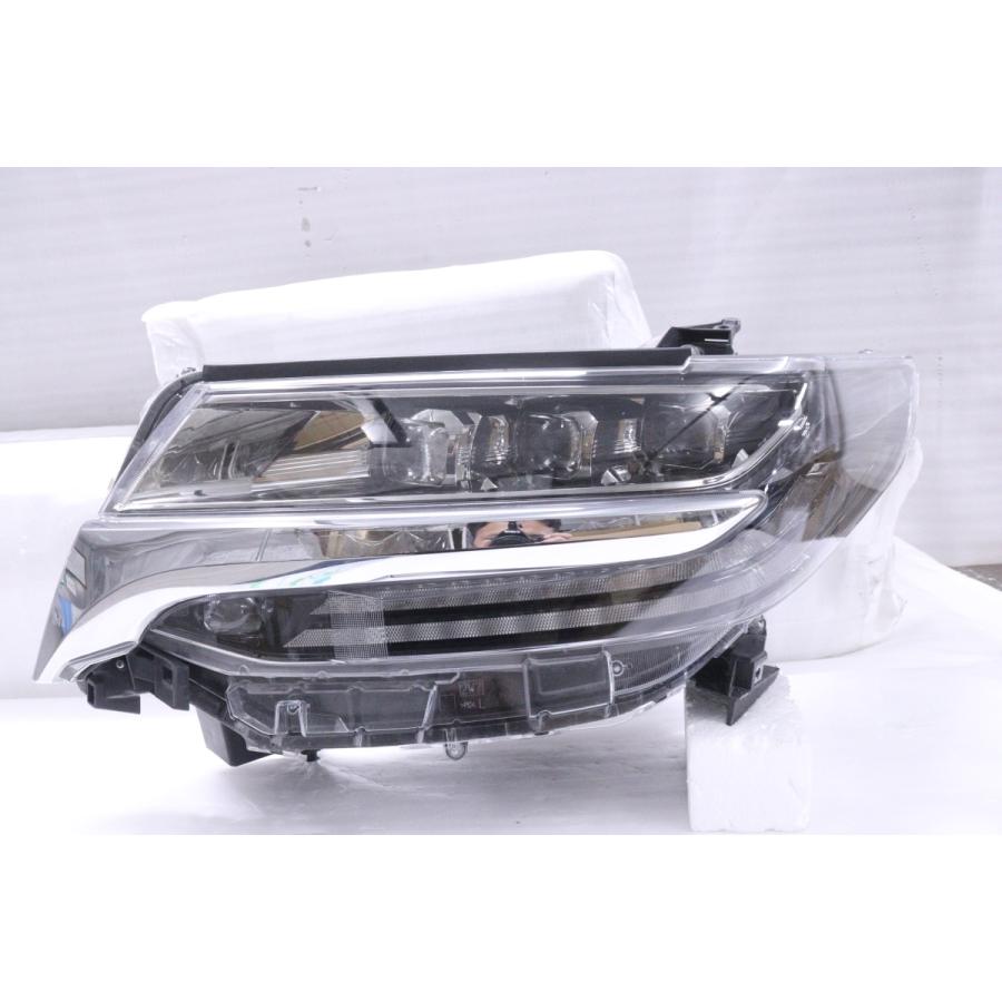 33-1156☆後期 LED AGH30W アルファード HV☆左ヘッドライト 3眼 AHS付