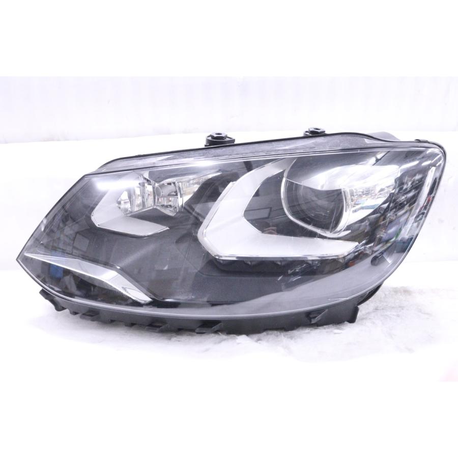 33-236☆前期 7N シャラン VW☆左ヘッドライト 7N2 941 751 ブラック