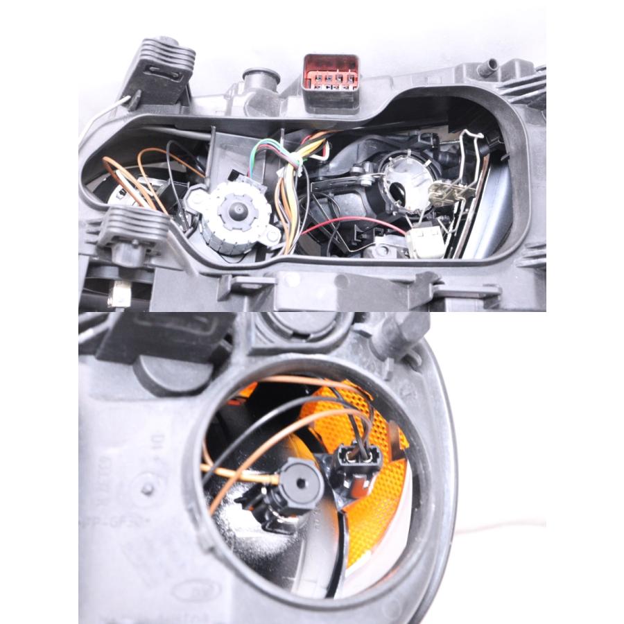 33-41☆HID BB ボルボV70☆右ヘッドライト 31214350 メッキ 純正 Volvo