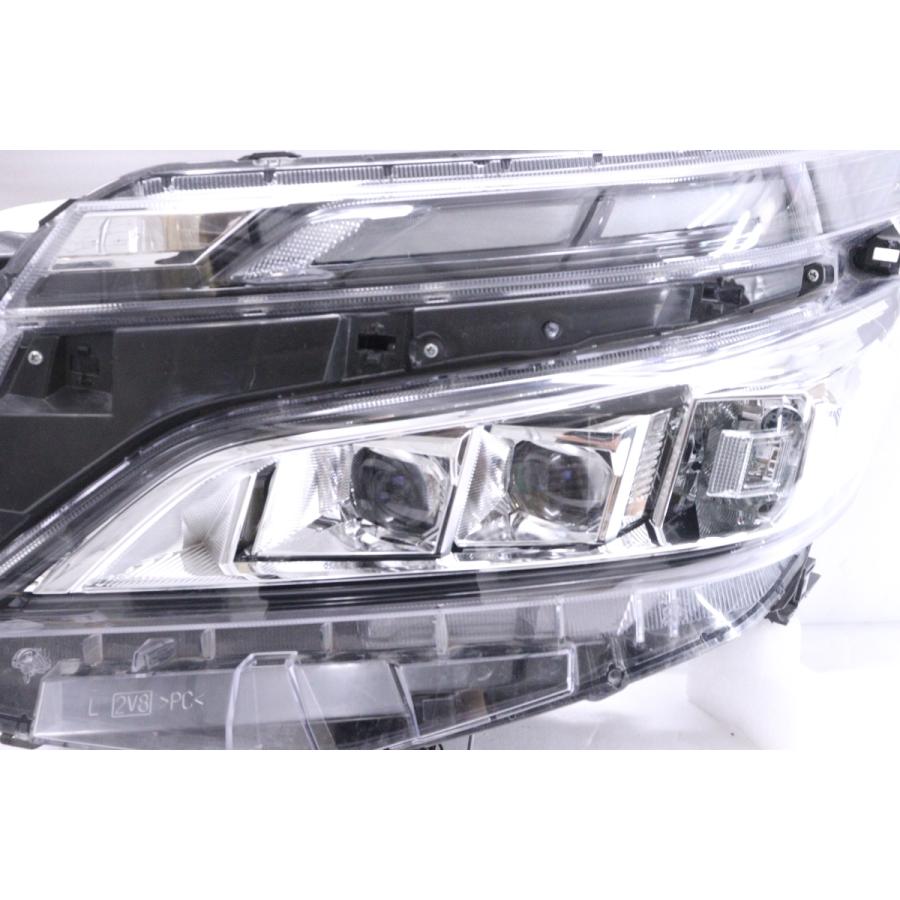 34-1102☆美品☆後期 LED ZRR80G ヴォクシー☆左ヘッドライト ICHIKOH 