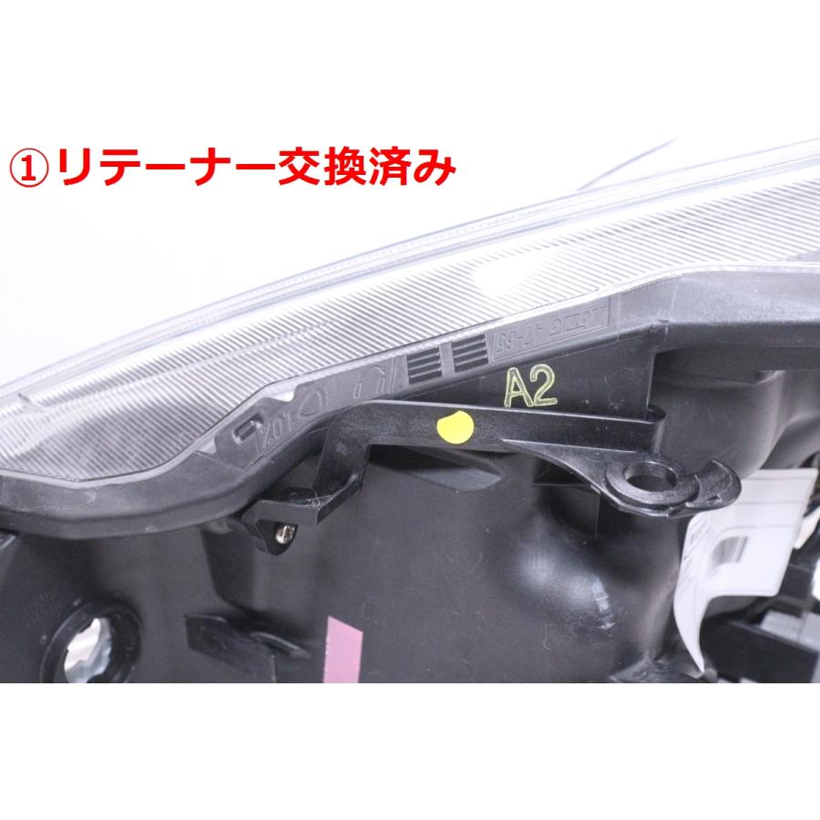 34-607☆後期 LED ZVW40W プリウスα☆右ヘッドライト KOITO 47-65 打刻