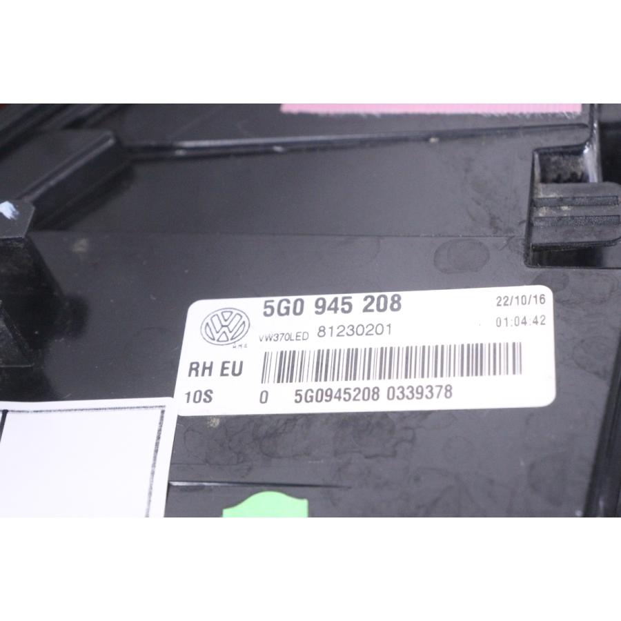 34-698☆【値下】美品☆LED 5G VW ゴルフ7☆右テールライト 5G0 945