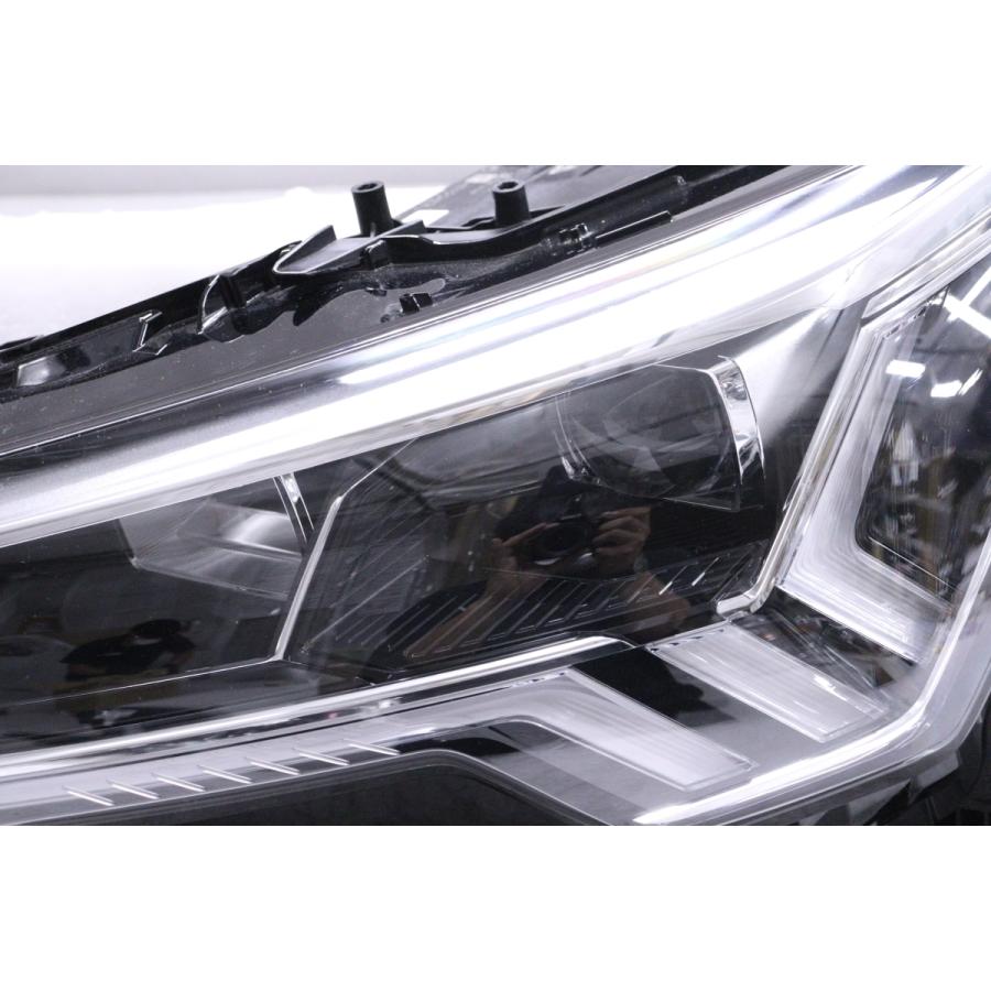 35-543☆美品☆LED F3 AUDI Q3☆左ヘッドライト 83A.941.033.A 打刻 