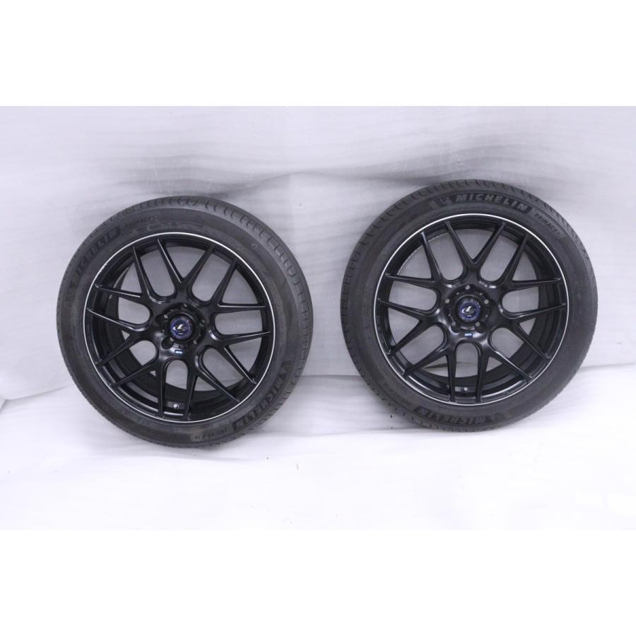 36-1520☆値下 LEONIS ハリアー等 タイヤホイールセット 2本 245/45R19 