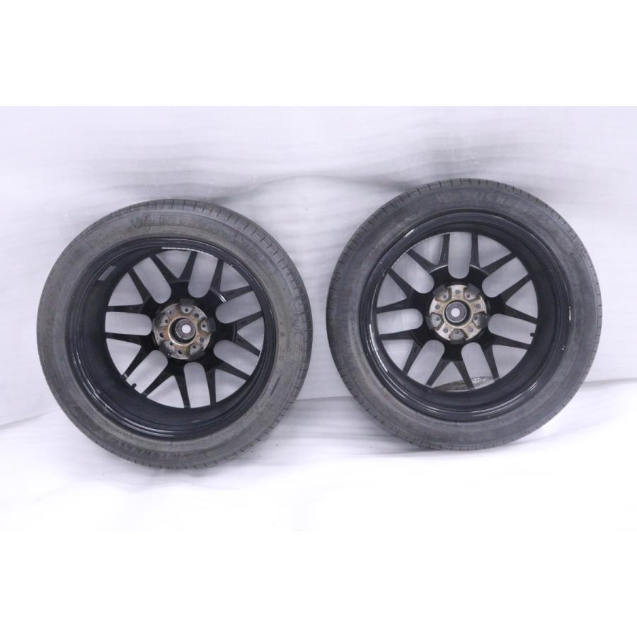 36-1520☆値下 LEONIS ハリアー等 タイヤホイールセット 2本 245/45R19 