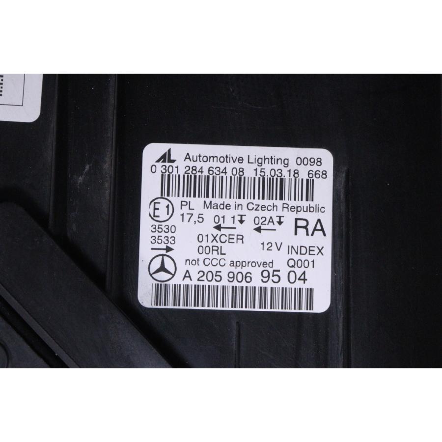 36-221☆美品☆前期 LED ベンツ W205 Cクラス☆右ヘッドライト A205