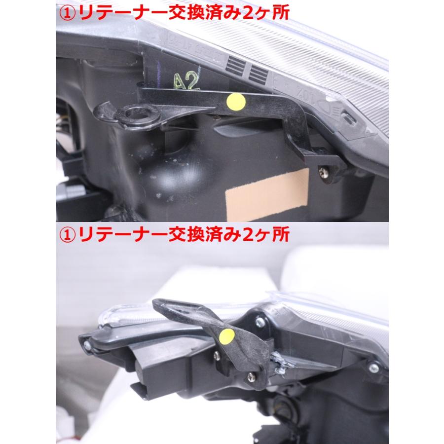 36-2471☆後期 LED ZVW40W プリウスα☆左ヘッドライト KOITO 47-65 打
