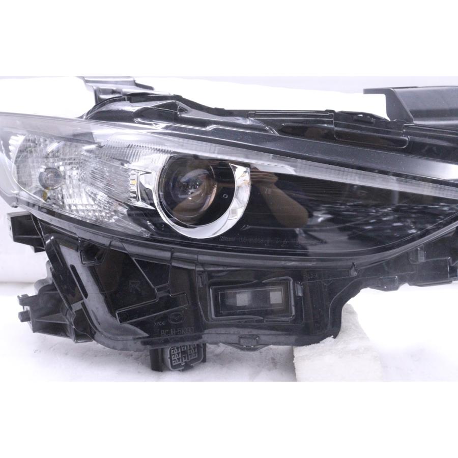 36-2706☆美品☆LED BP5P MAZDA3☆右ヘッドライト KOITO 100-8N008 打 