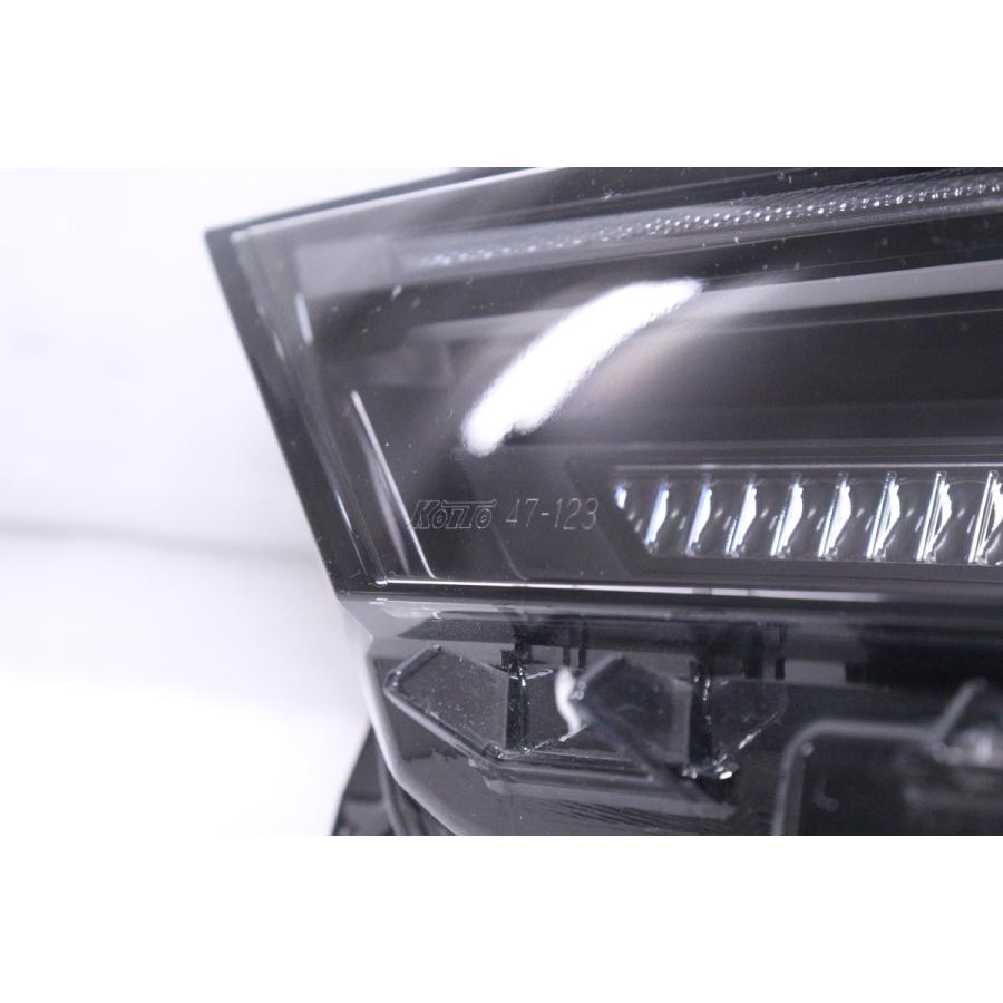 37-2246☆美品☆LED ZVW60 プリウス☆左ヘッドライト KOITO 47-123 打