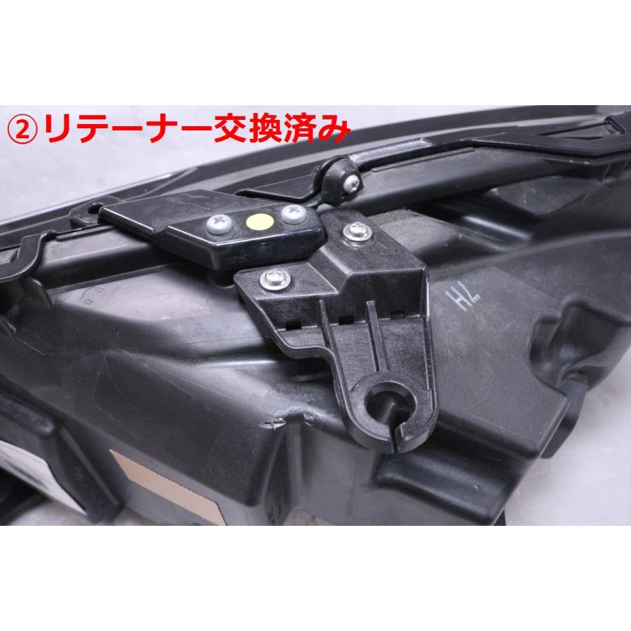 37-693☆美品☆LED MXUA80 ハリアー☆右ヘッドライト KOITO 48-233 打