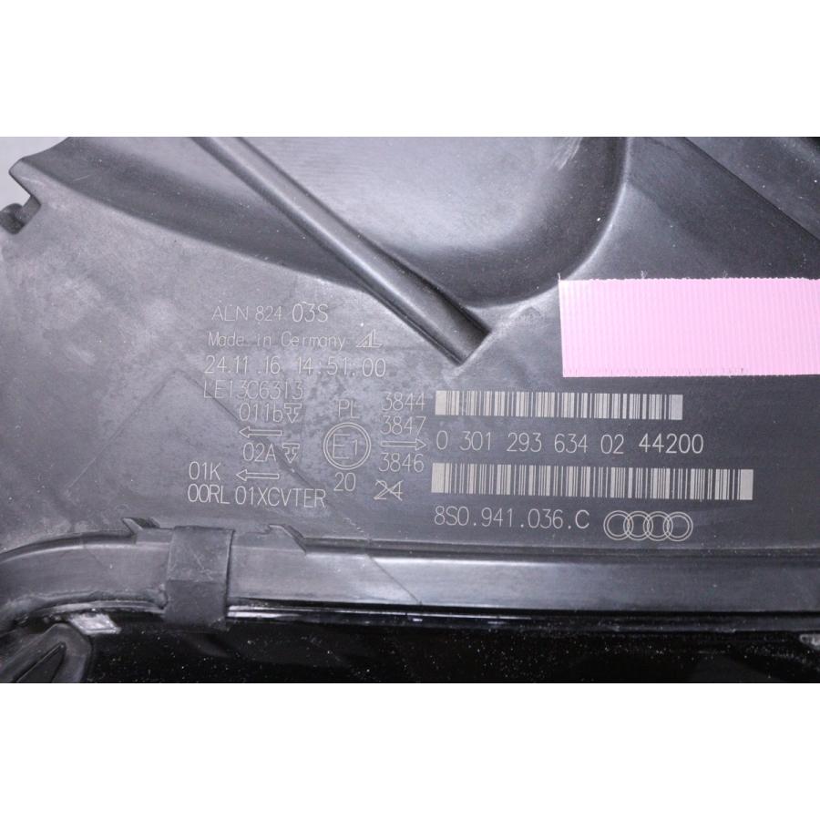 37-715☆美品☆LED 8S AUDI TT☆右ヘッドライト マトリクス 8S0