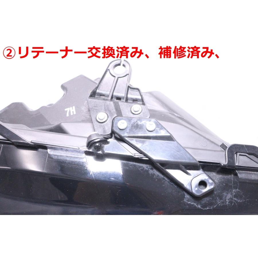 38-2106☆LED MXUA80 ハリアー☆右ヘッドライト KOITO 48-233 打刻:7H