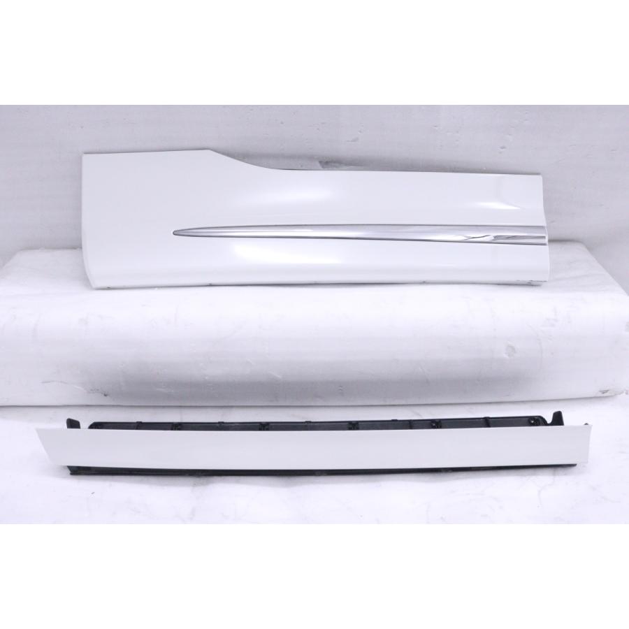 30 アルファード サイドスカート　片側分のみ フロントドア、スライドドア 純正サイドスカート 取り外し 30系