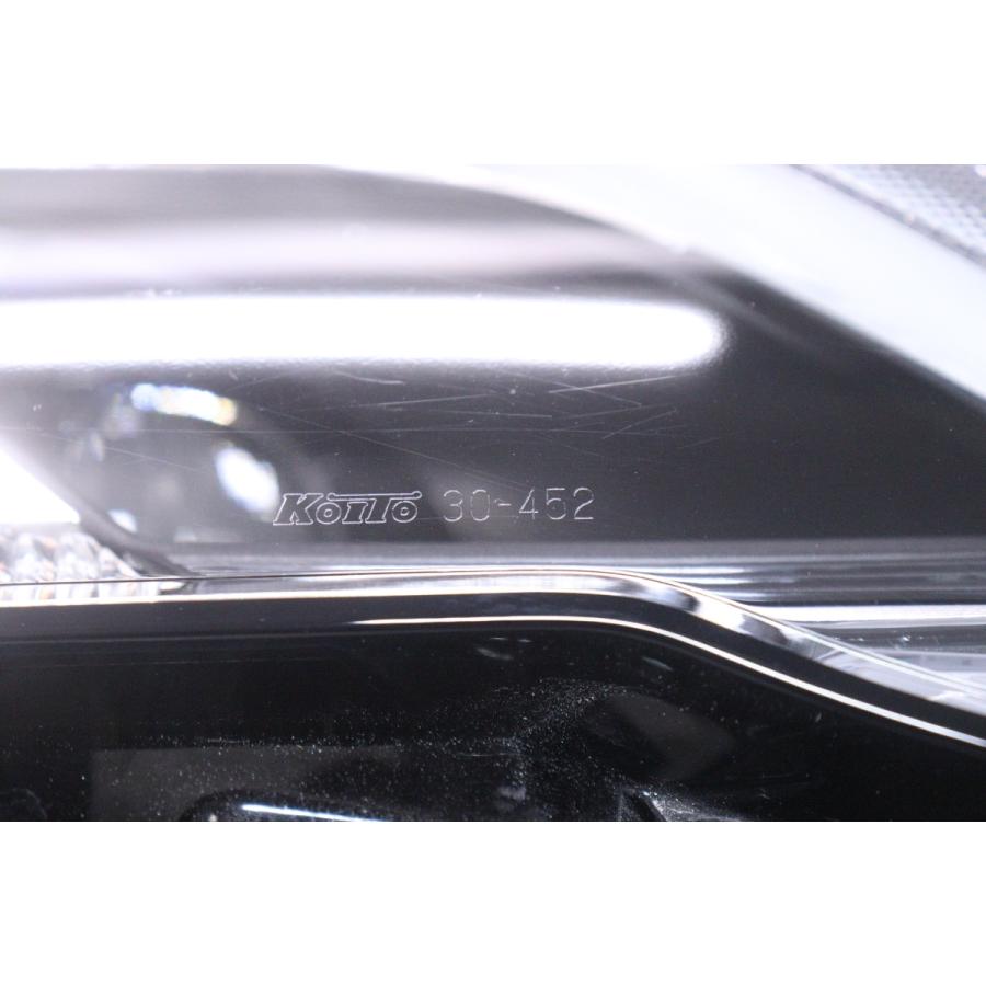 39-2338★LED ARS220 クラウン RS★右ヘッドライト KOITO 30-452 打刻:T ユニット ブラック 純正★トヨタ (UK)