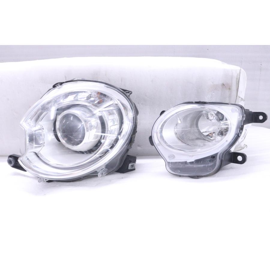 39-561☆HID 312 Fiat 500☆左ヘッドライト フォグセット 1 307 329 01