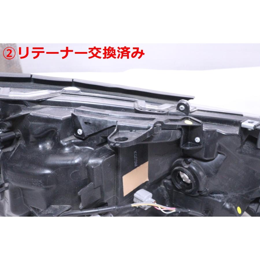 3X-1073★美品 前期 LED AXAH52 RAV4ハイブリッド★左ヘッドライト STANLEY 42-95 ブラック 純正★トヨタ HV (RO)_5