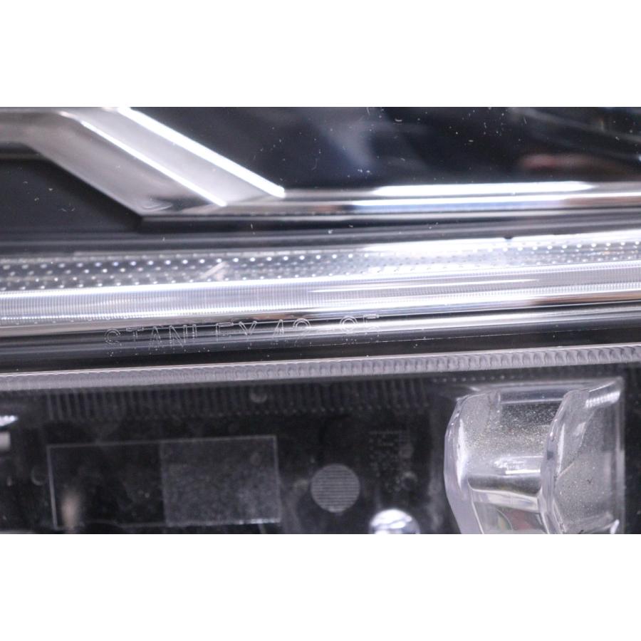 3X-1073★美品 前期 LED AXAH52 RAV4ハイブリッド★左ヘッドライト STANLEY 42-95 ブラック 純正★トヨタ HV (RO)_7