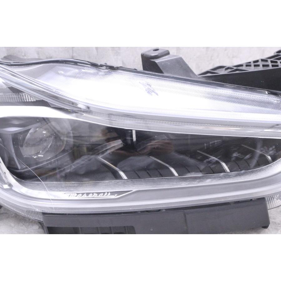 3Y-1891☆後期 LED マセラティ ギブリ☆右ヘッドライト 00670100985