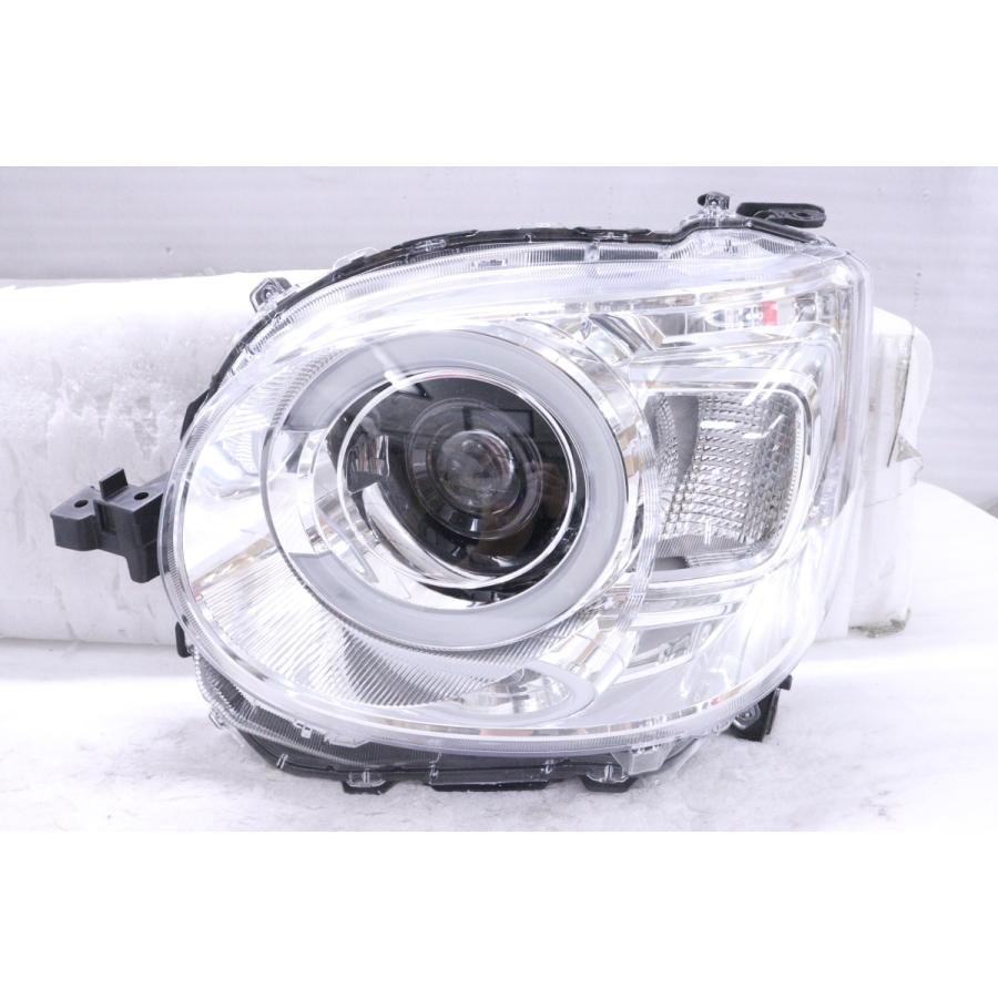 3Y-1972☆美品☆LED LA850S ムーヴャンバス☆左ヘッドライト KOITO 100