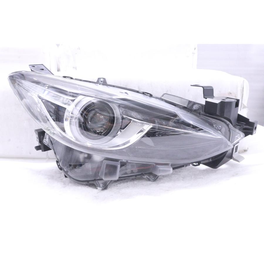 3Y-258☆美品☆前期 HID BM アクセラ☆右ヘッドライト STANLEY W1362R 