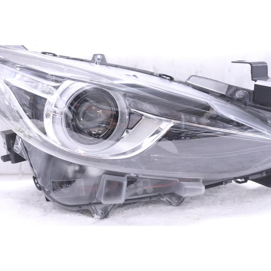 3Y-258☆美品☆前期 HID BM アクセラ☆右ヘッドライト STANLEY W1362R  