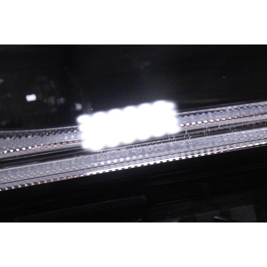 40-1004☆美品☆LED MXUA80 ハリアー☆右ヘッドライト KOITO 48