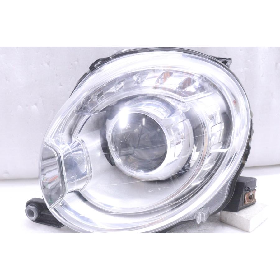 アバルト500 キセノン用ヘッドライト 40-1510☆美品☆HID フィアット 500 アバルト☆左ヘッドライト