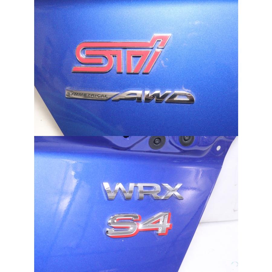 40-2034☆値下 美品☆VAB WRX-S4 トランク ネームプレート付☆57509 