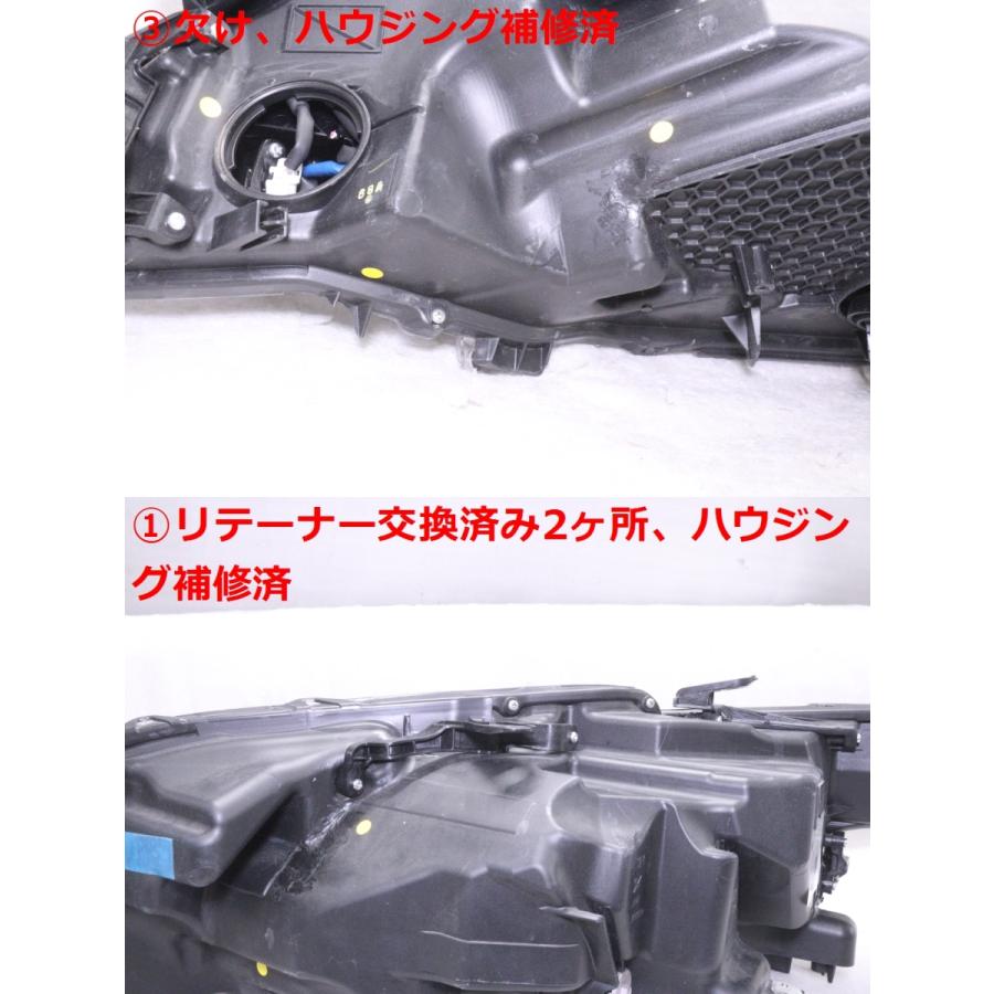 40-2172☆美品 後期 LED ZSU60W ハリアー☆右ヘッドライト KOITO 48
