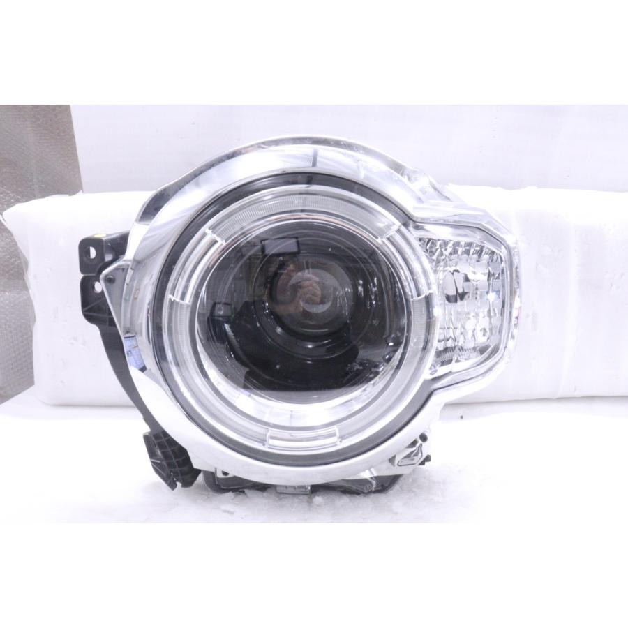 40-2225☆LED MR92S ハスラー☆左ヘッドライト ICHIKOH 1985 打刻:2L 