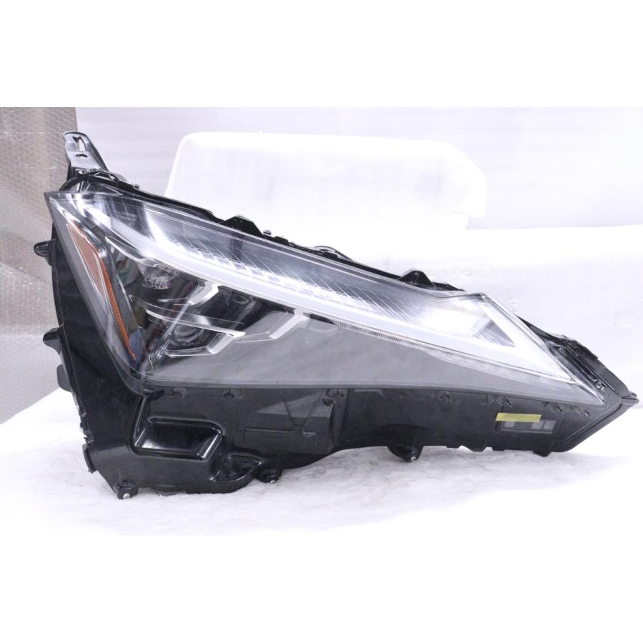 41-1230☆美品☆LED MZAA10 レクサスUX☆右ヘッドライト KOITO 76-49