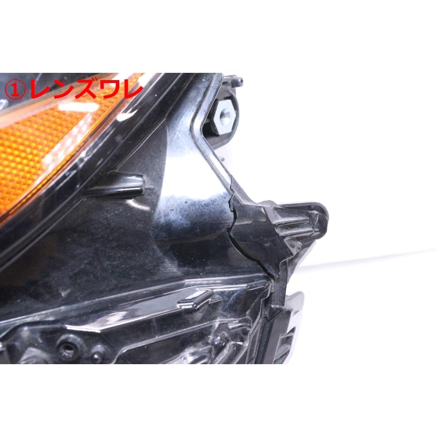 41-146☆LED VXFA50 レクサスLS☆左ヘッドライト KOITO 50-165 打刻:L6 