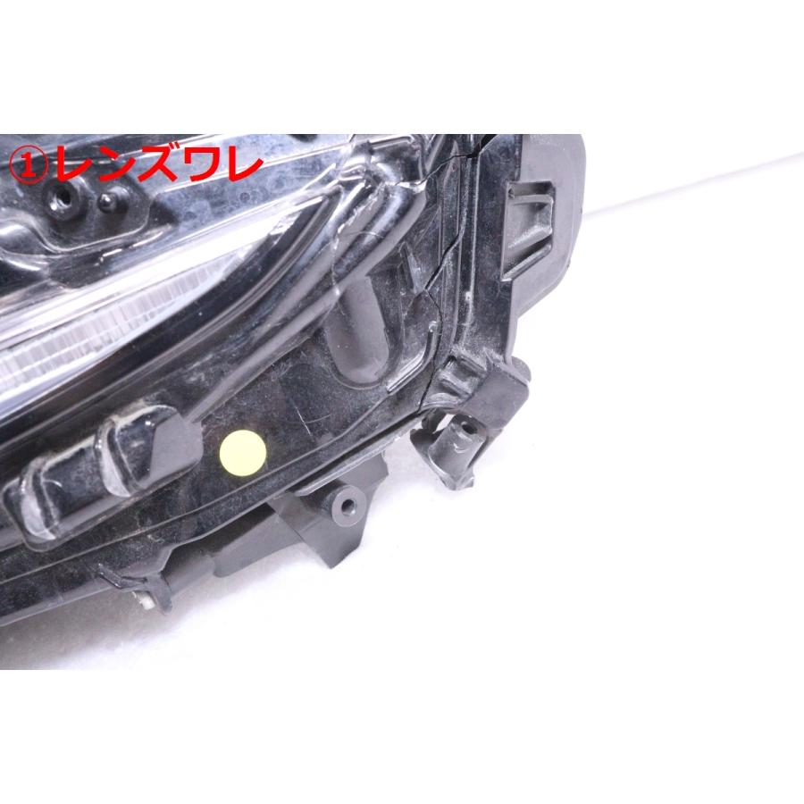 41-146☆LED VXFA50 レクサスLS☆左ヘッドライト KOITO 50-165 打刻:L6 
