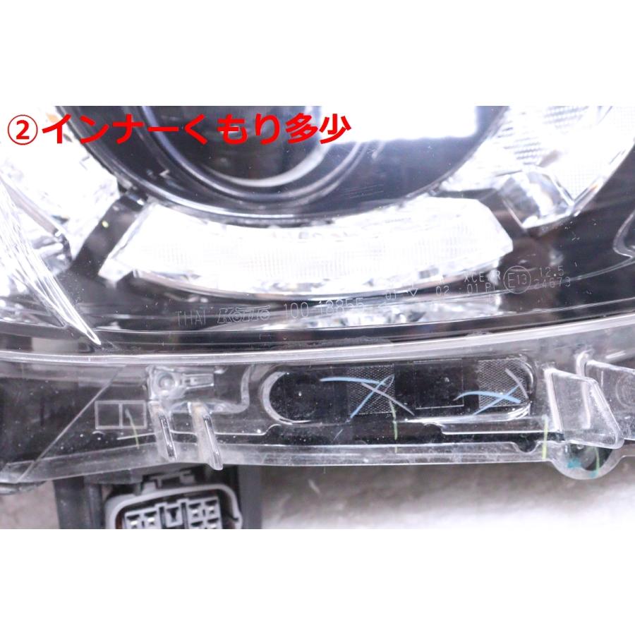 41-954☆【値下】後期 ALH付 LED DJLFS デミオ☆右ヘッドライト