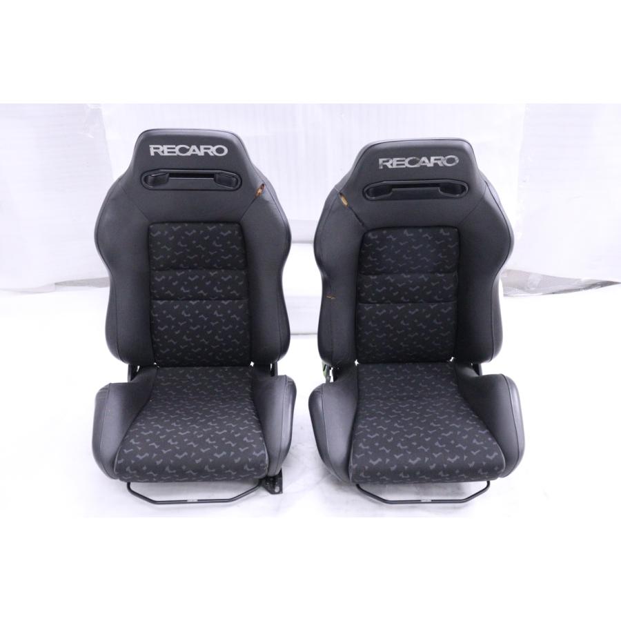 42-1389☆RECARO☆SR系☆AE86 トレノ レビン☆左右セミバケットシート