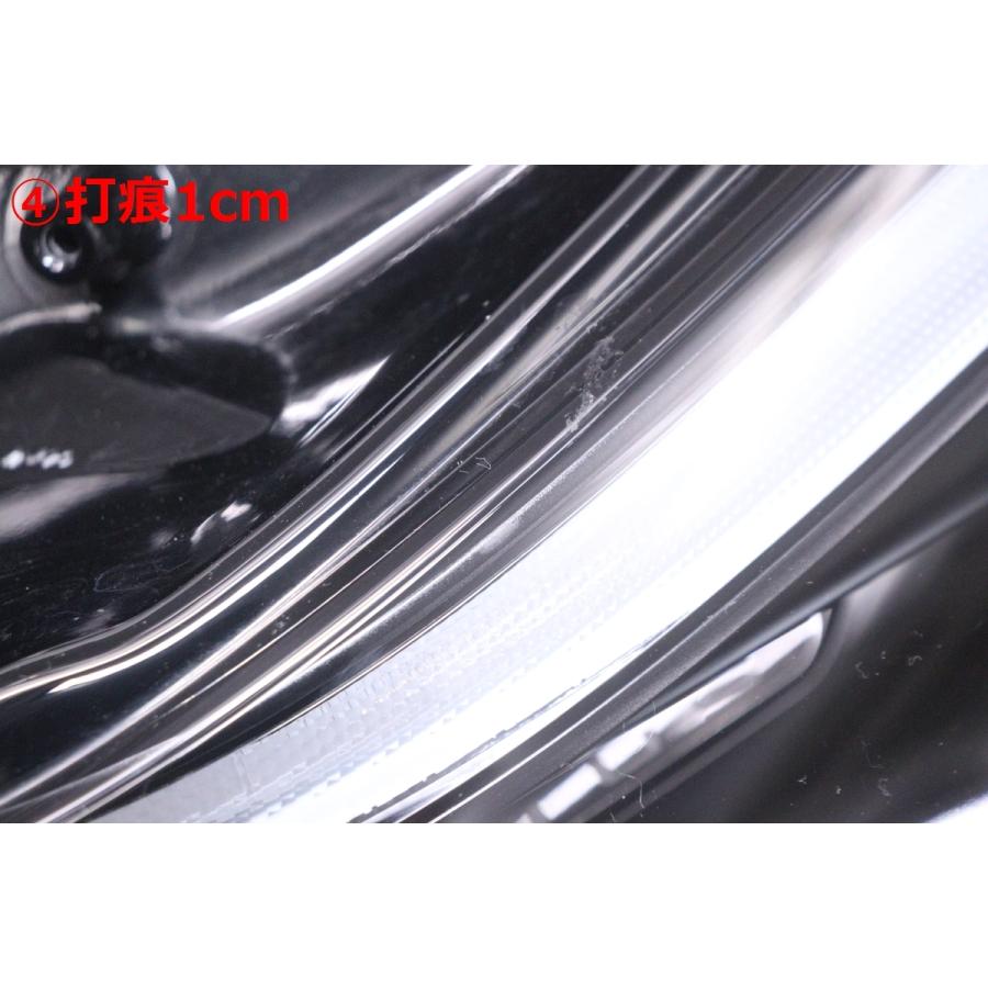 42-142☆美品☆LED ZVW60 プリウス☆左ヘッドライト KOITO 47-123 打刻