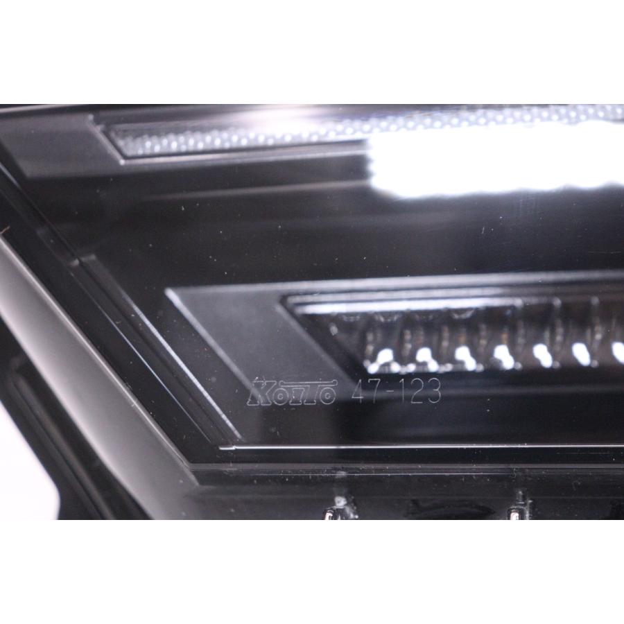 42-142☆美品☆LED ZVW60 プリウス☆左ヘッドライト KOITO 47-123 打刻
