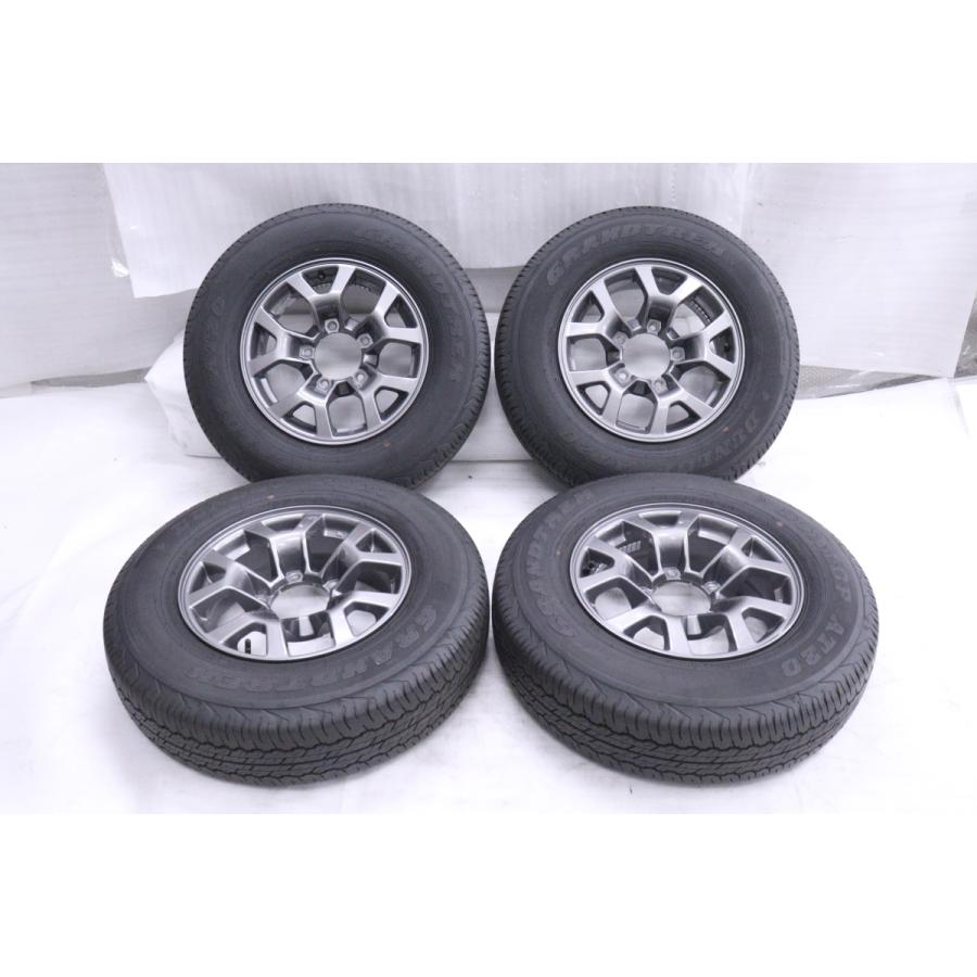 新車外し】ジムニーシエラホイール付きタイヤ195/80R15 5本セット