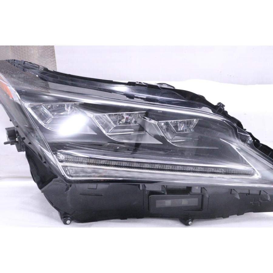良品！AGL20W レクサスRX LED右ヘッドライト 42-2200☆美品☆前期 LED AGL20W レクサスRX☆右ヘッドライト KOITO 48