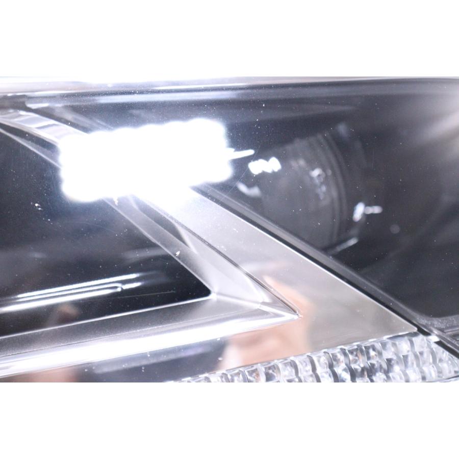 42-2246★LED ARS220 クラウン RS★右ヘッドライト KOITO 30-452 打刻:T ユニット ブラック 純正★トヨタ (DM)